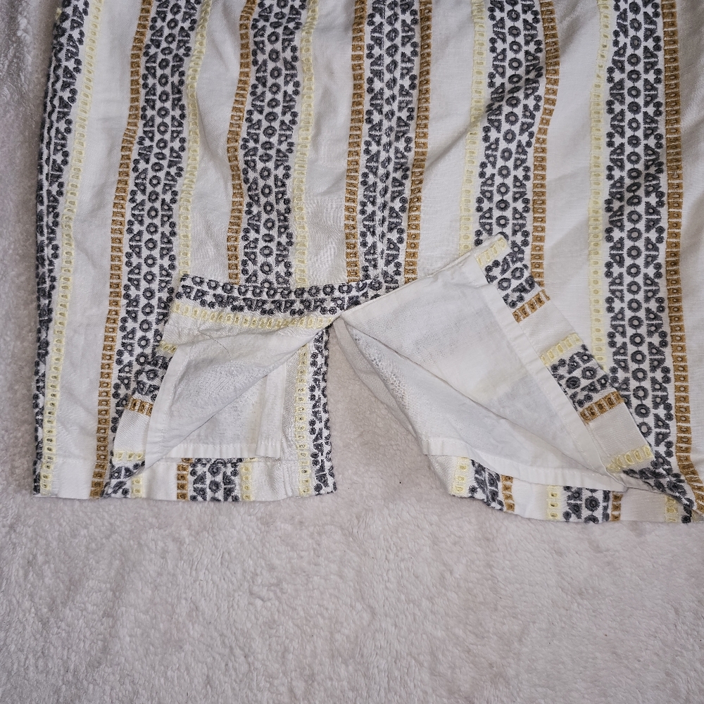Anthropologie 2-Piece Shirt And Skirt Set Size 4 - Picture 15 of 15